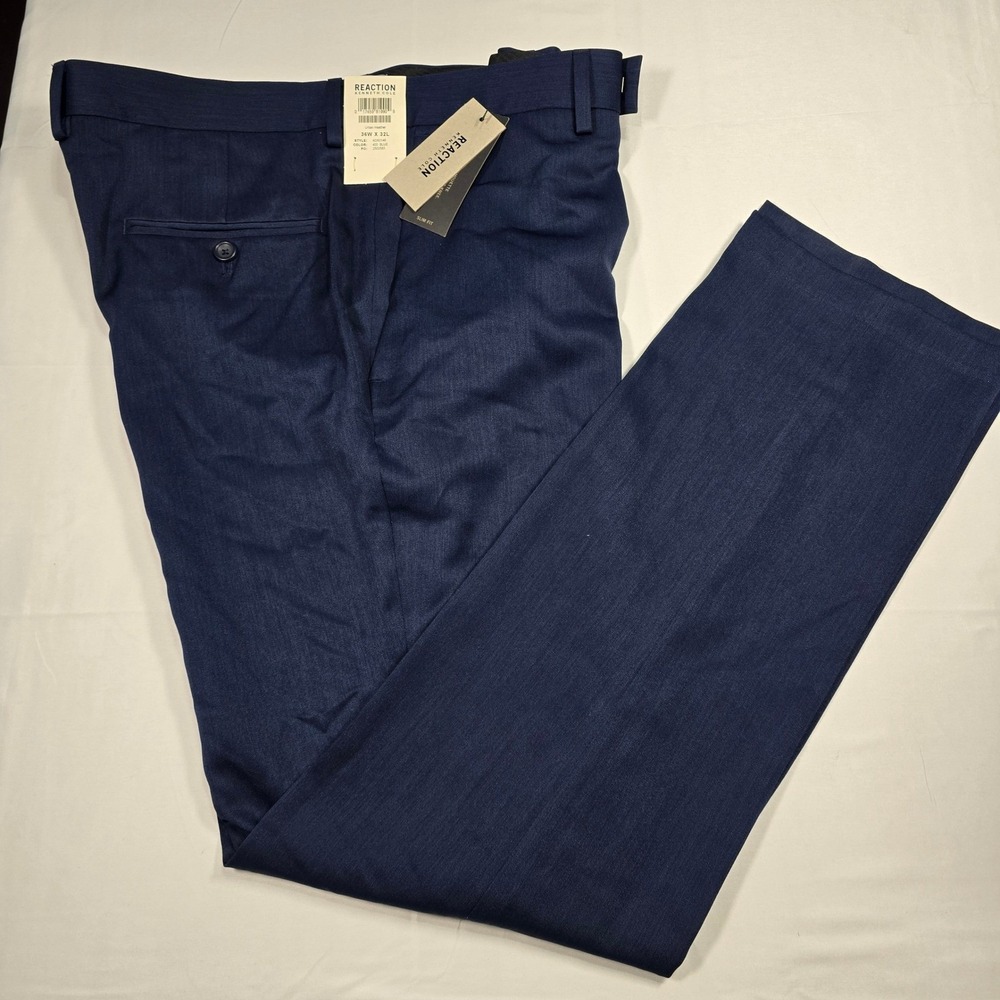 Kenneth Cole Reaction Slim Fit Dress Pants Men's 36x32 NWT